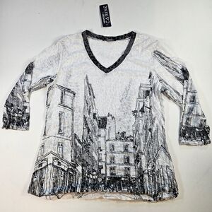 Newport by Carine Sheer Top NWT Retail $130